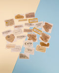 Quotes journal stickers