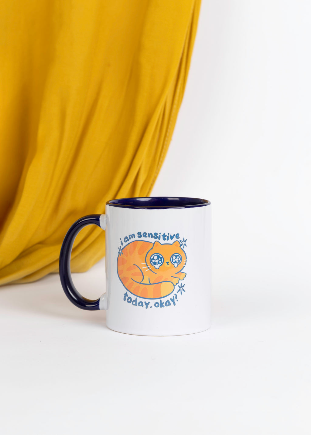 I’m Sensitive today mug