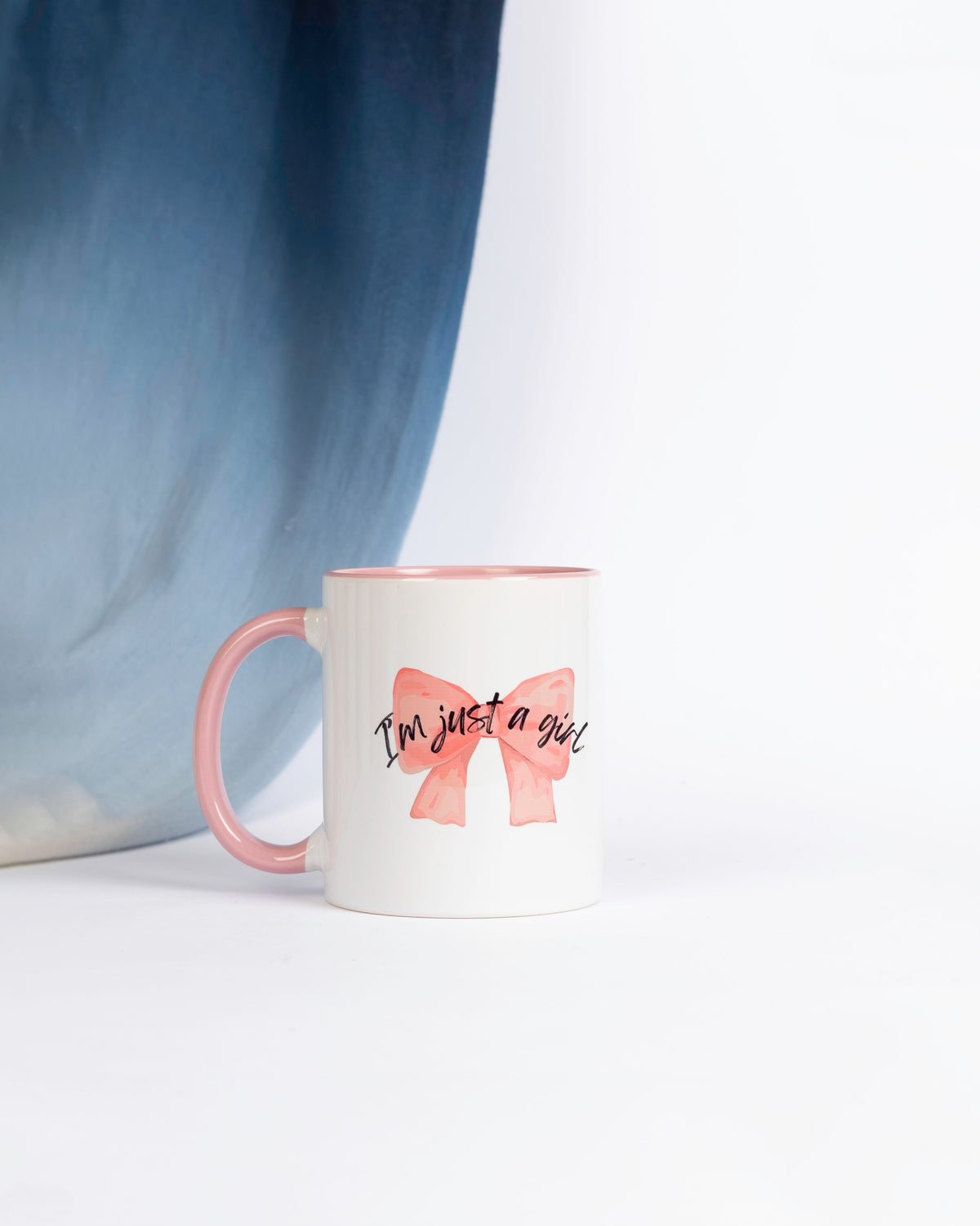 just a girl mug