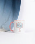i see a strong woman mug