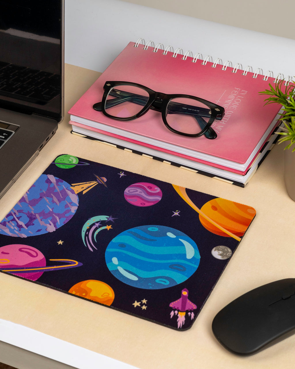 Galaxy mouse pad