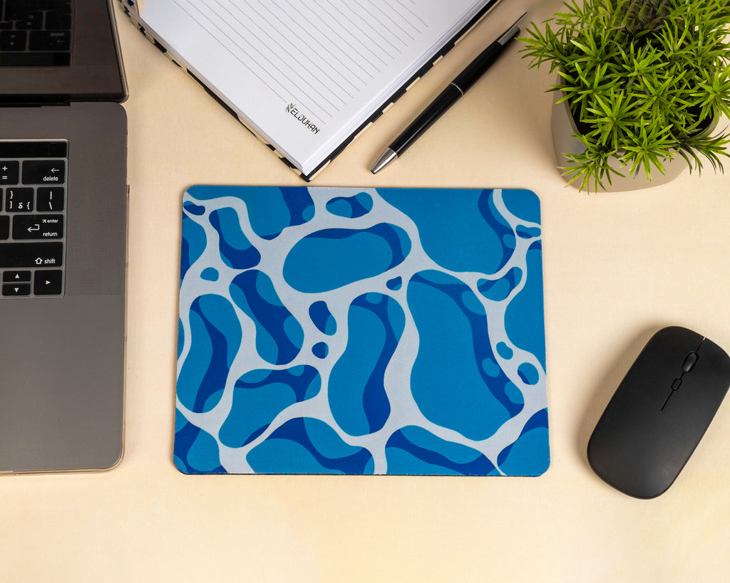 sea waves mouse pad