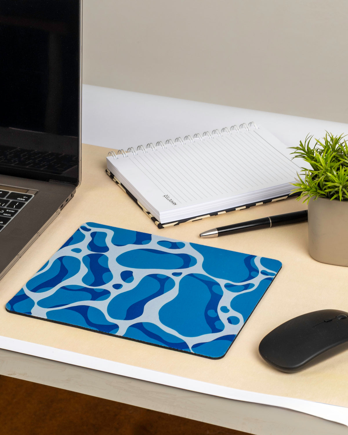 sea waves mouse pad