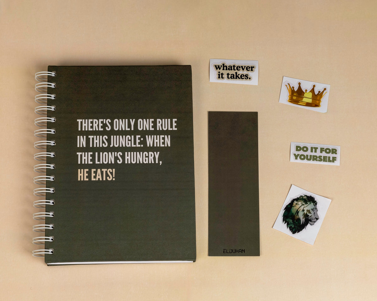 only one rule in this jungle notebook package