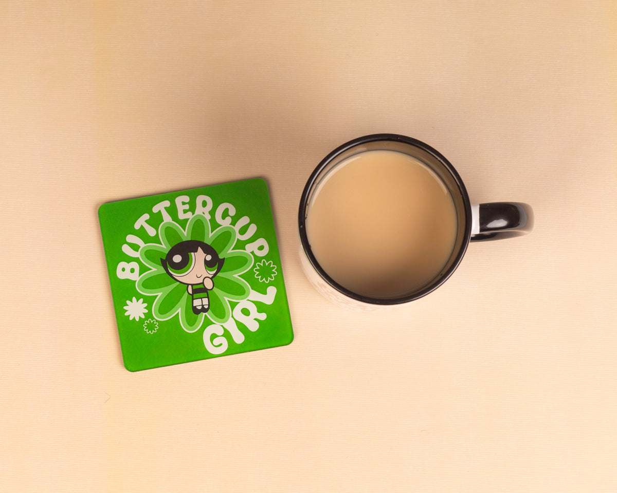 buttercup girl coaster
