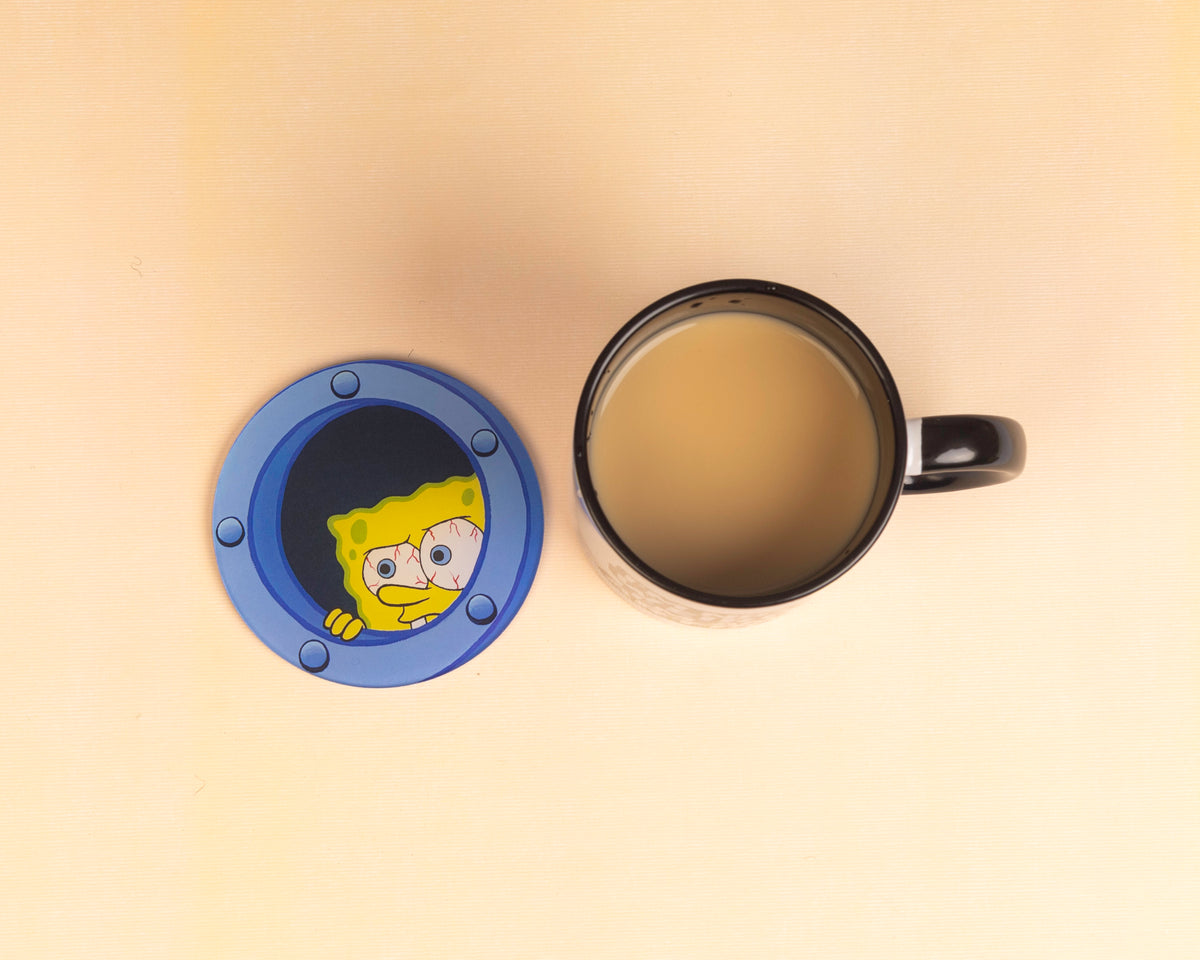 spongebob acrylic coaster