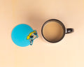 Flying bubbles acrylic coaster