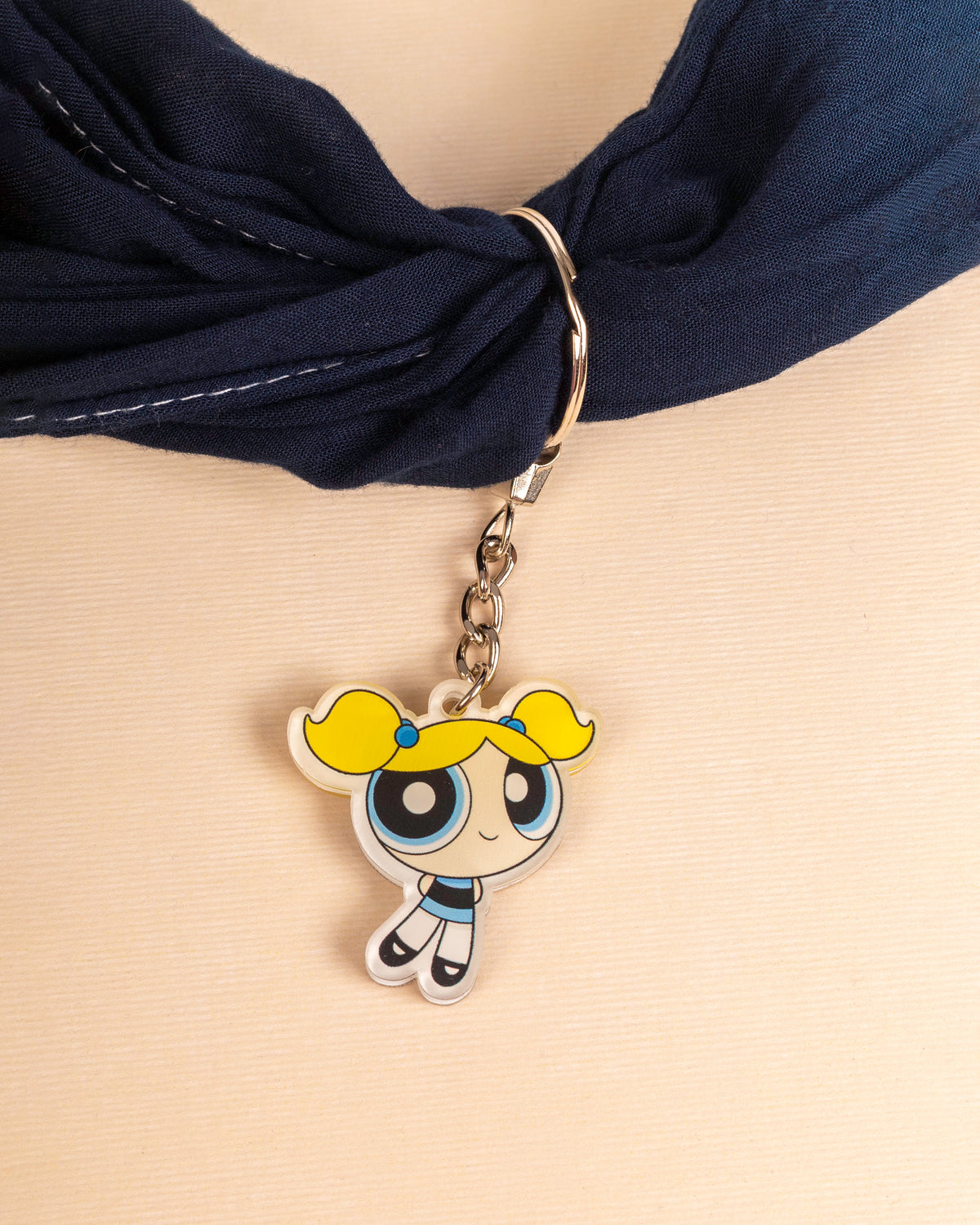 Bubbles acrylic keychain