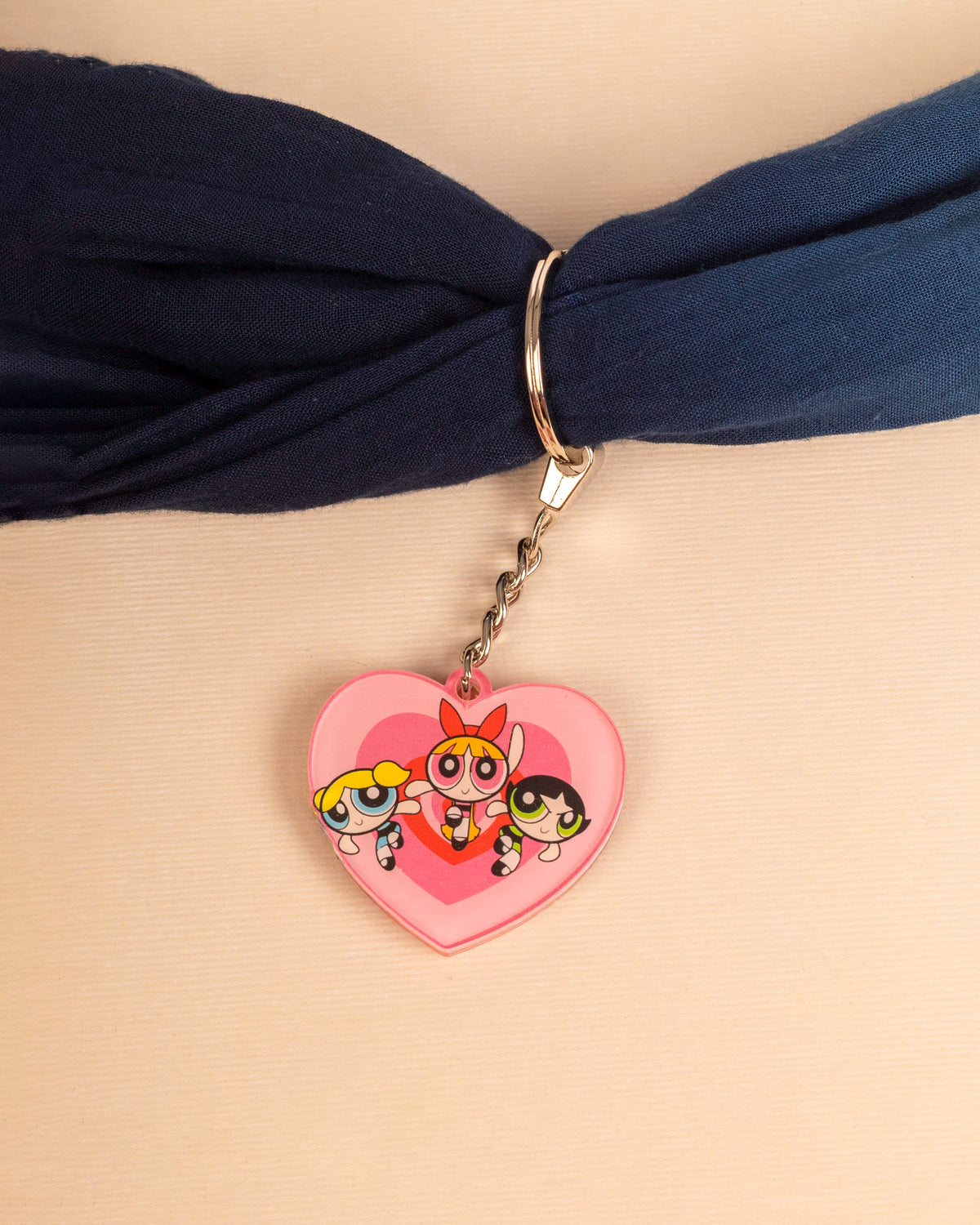 Powerpuff girls acrylic keychain
