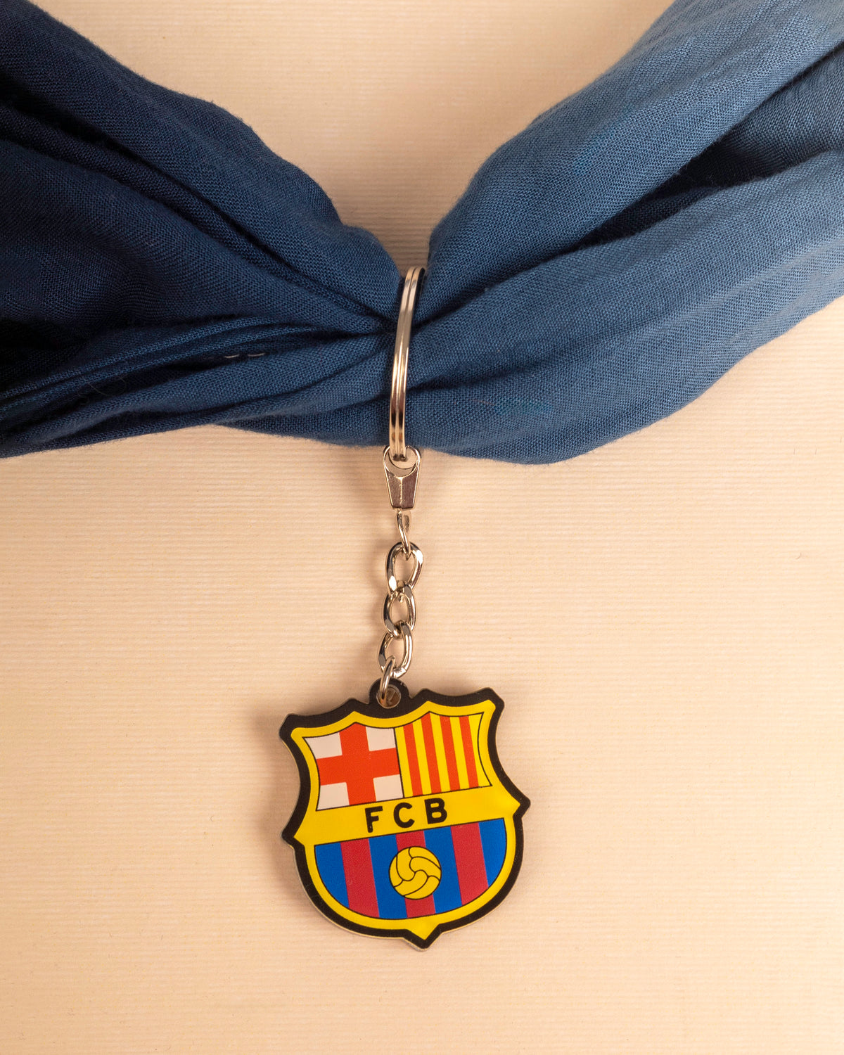 barcelona acrylic keychain