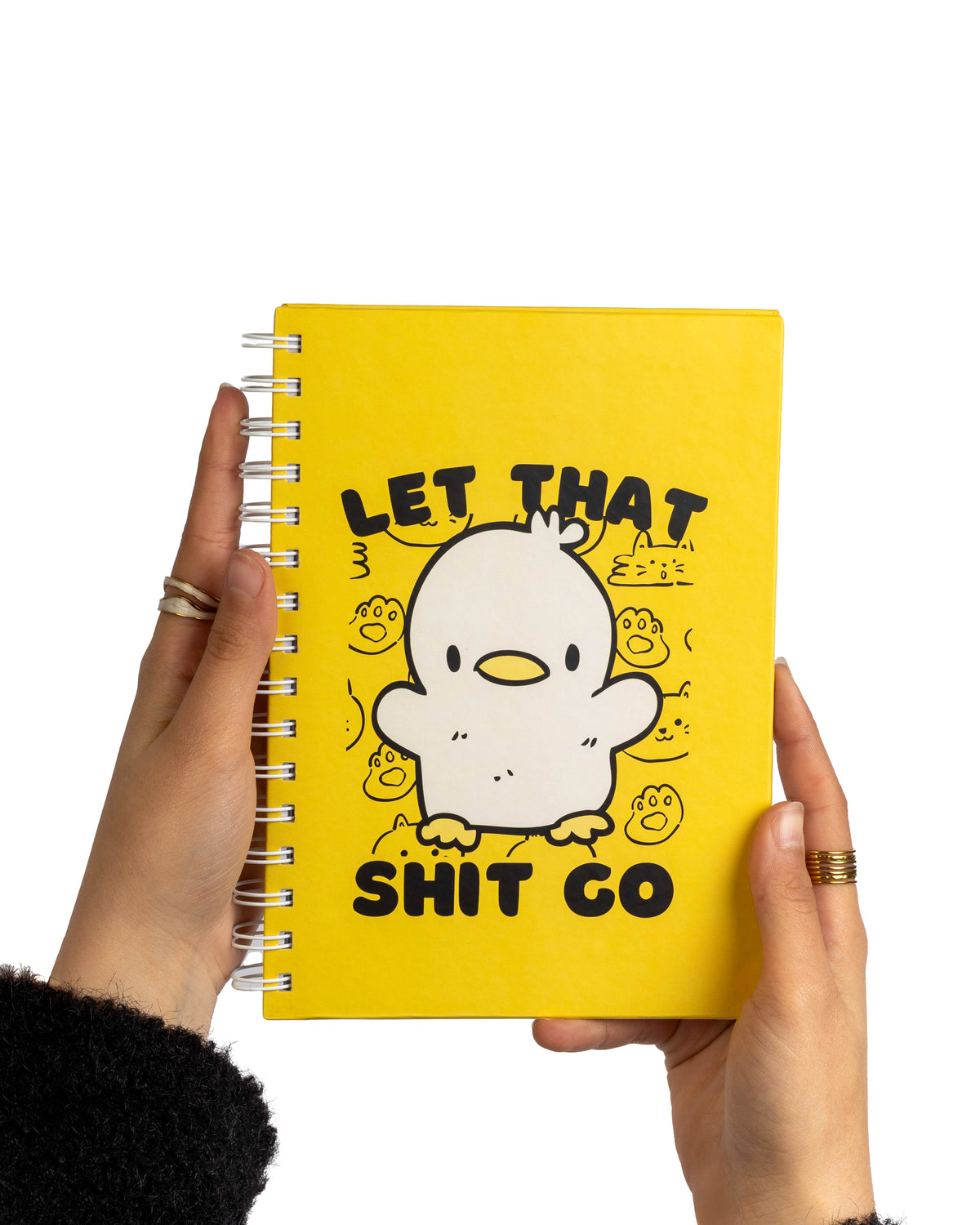 Let that shit go notebook package