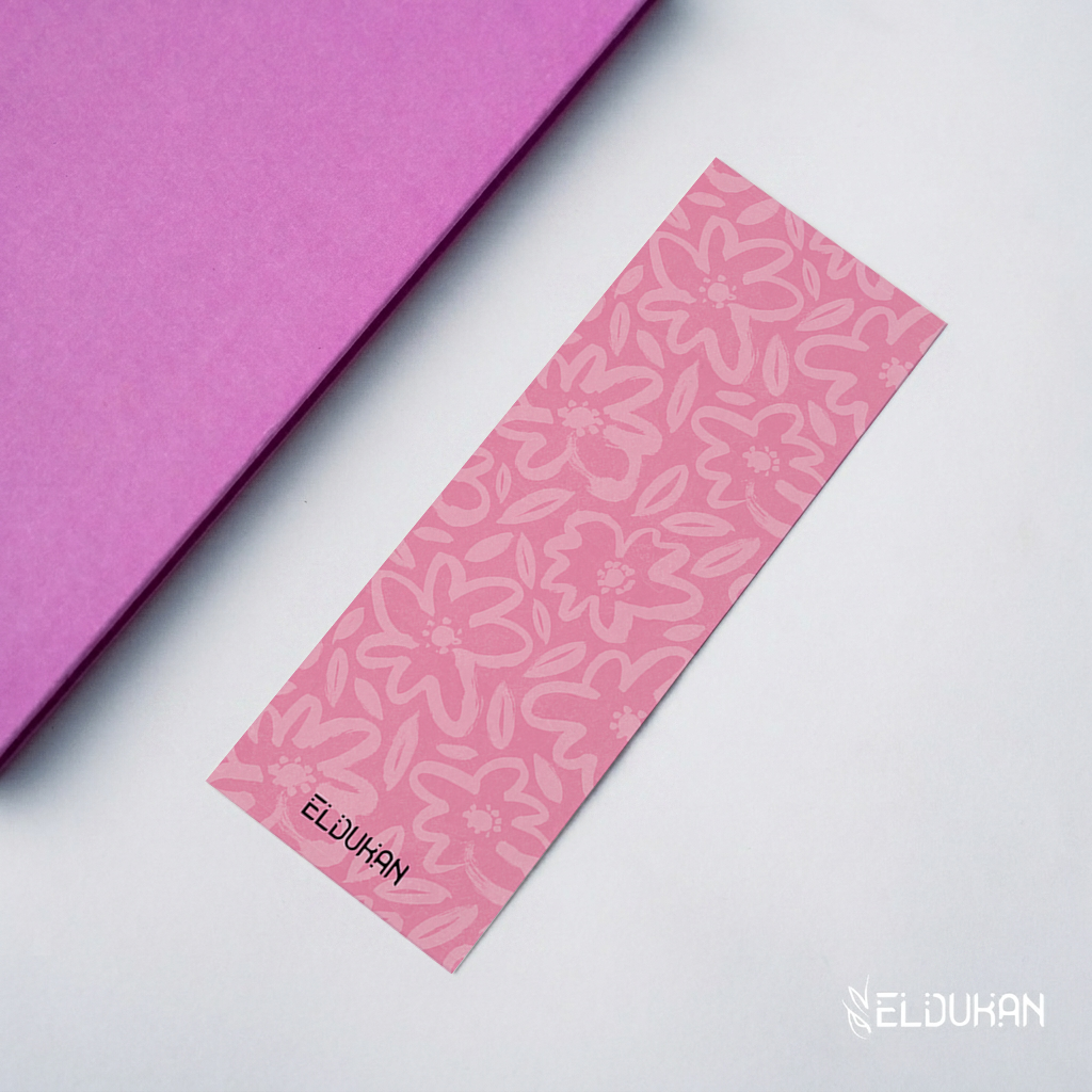 pink blossom bookmark