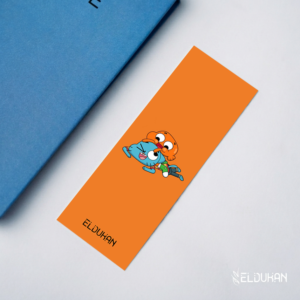 Gymbull & darwin bookmark
