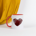 Red Heart Mug