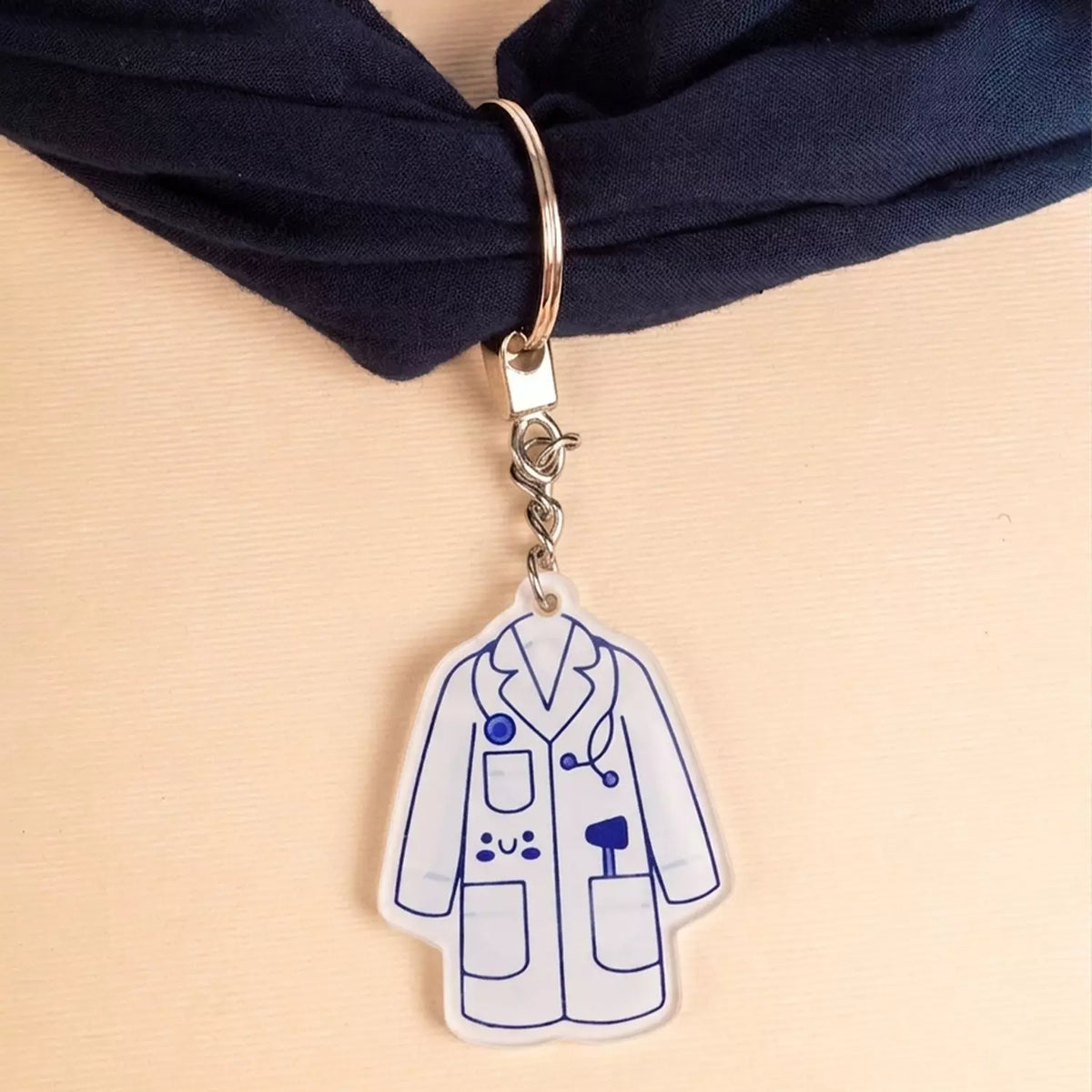 Doctor keychain