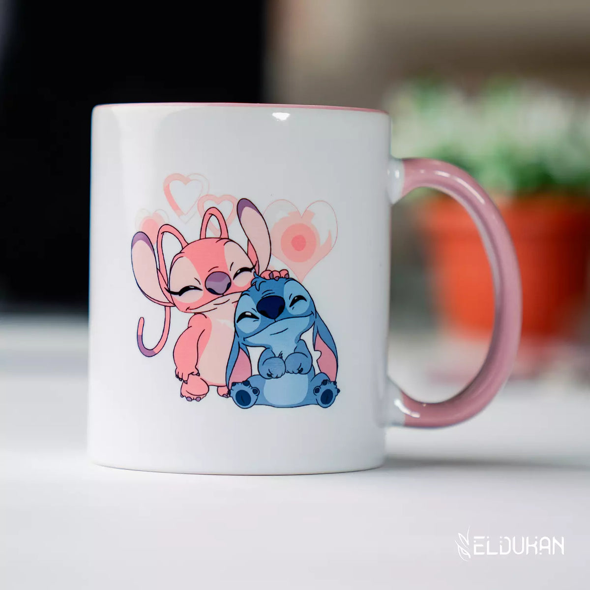 Stitch mug & Coaster set
