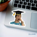 finally graduated sticker