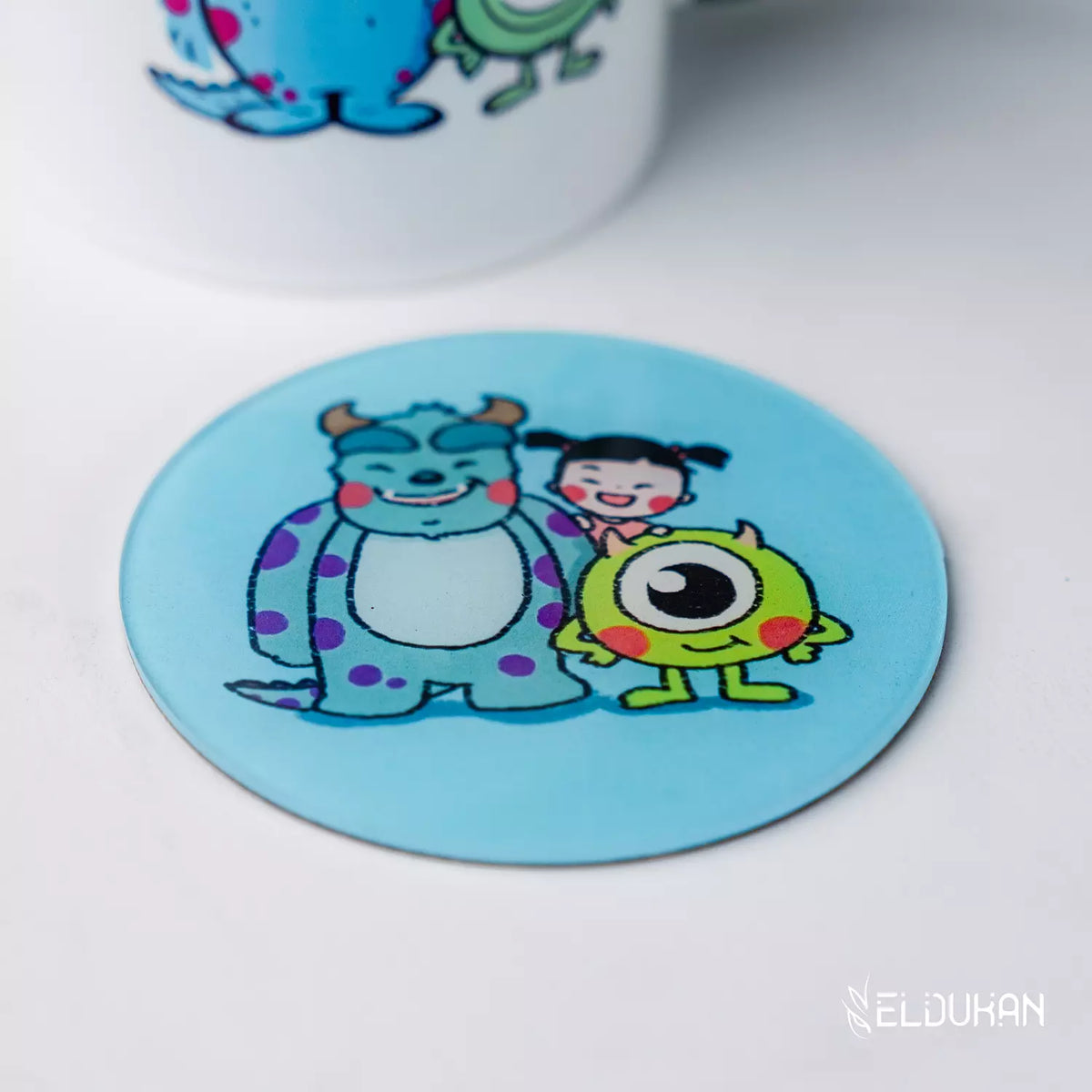 Monster Inc mug & Coaster set 2
