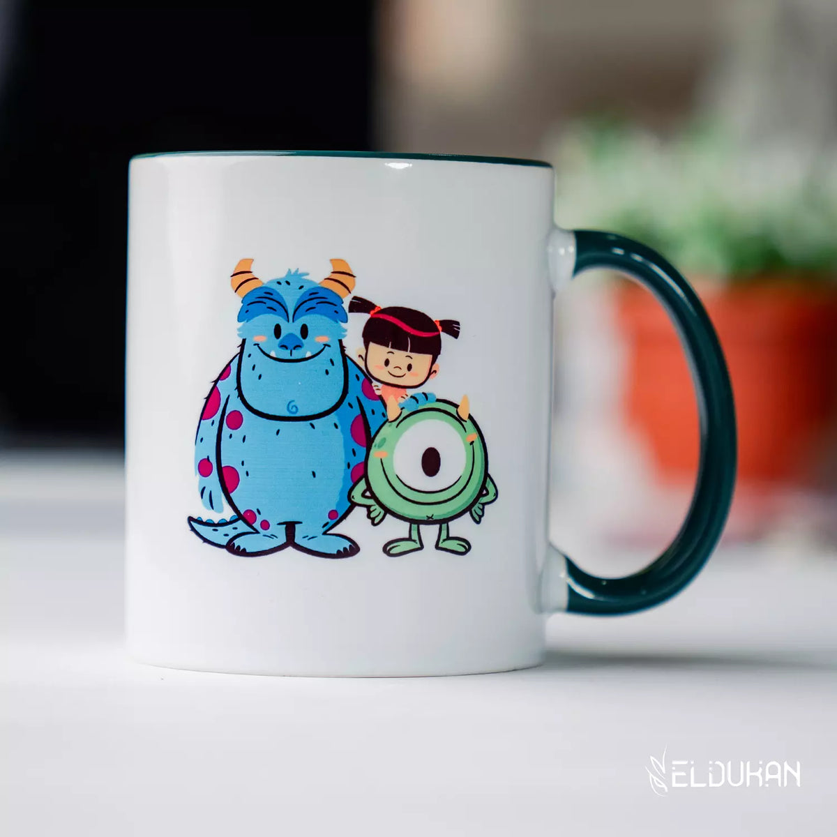 Monster Inc mug & Coaster set 1